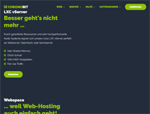 Tablet Screenshot of chronobit.net